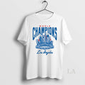 Original Los Angeles Dodgers World Champions Baseball Stadium Cityscape