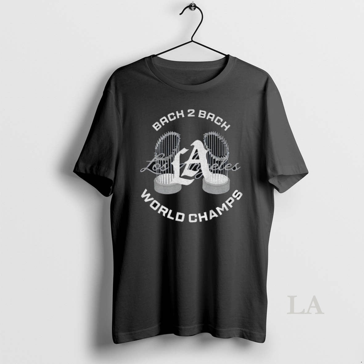 Original Los Angeles Dodgers World Champs Back To Back