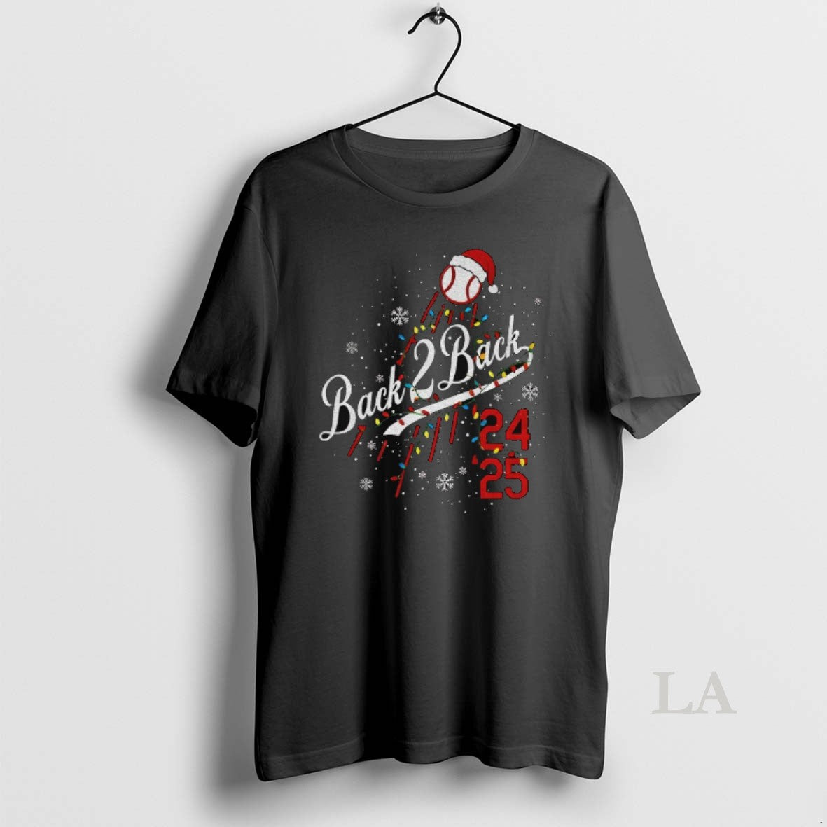 Original Los Angeles Dodgers World Series 2024 2025 Back To Back Champions Merry Christmas