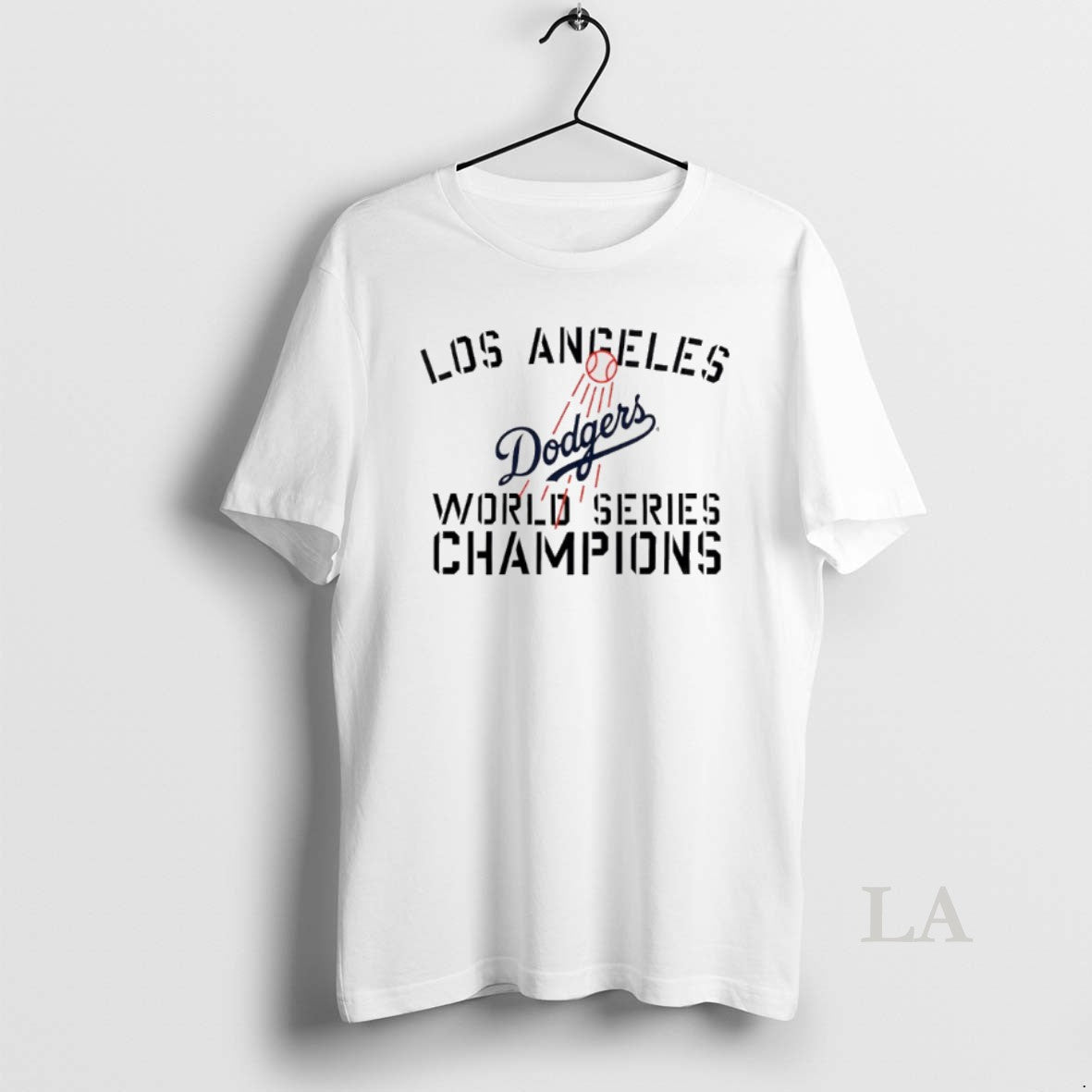 Original Los Angeles Dodgers World Series Champions 2025 Text