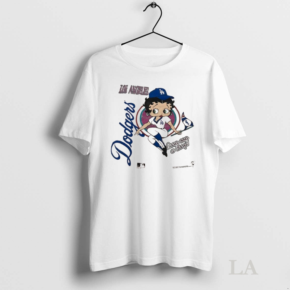 Original Los Angeles Dodgers And Boop Oop A Doop Collab Logo