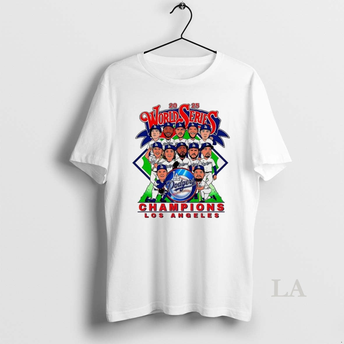 Original Los Angeles Dodgers Caricature 2025 World Series Champions