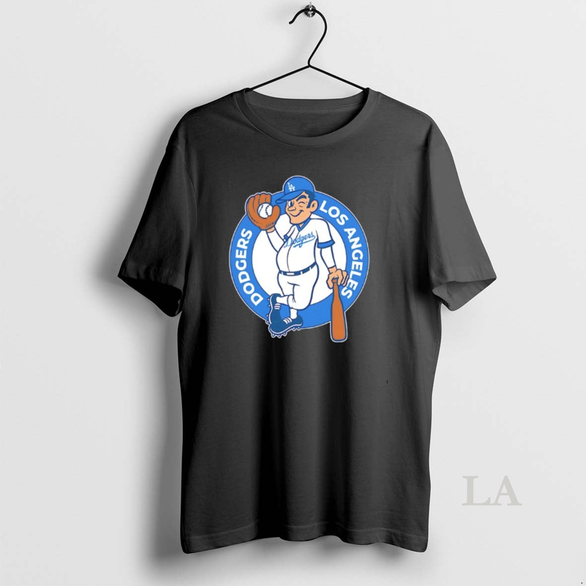 Original Los Angeles Dodgers Parody Logo Boston Celtics