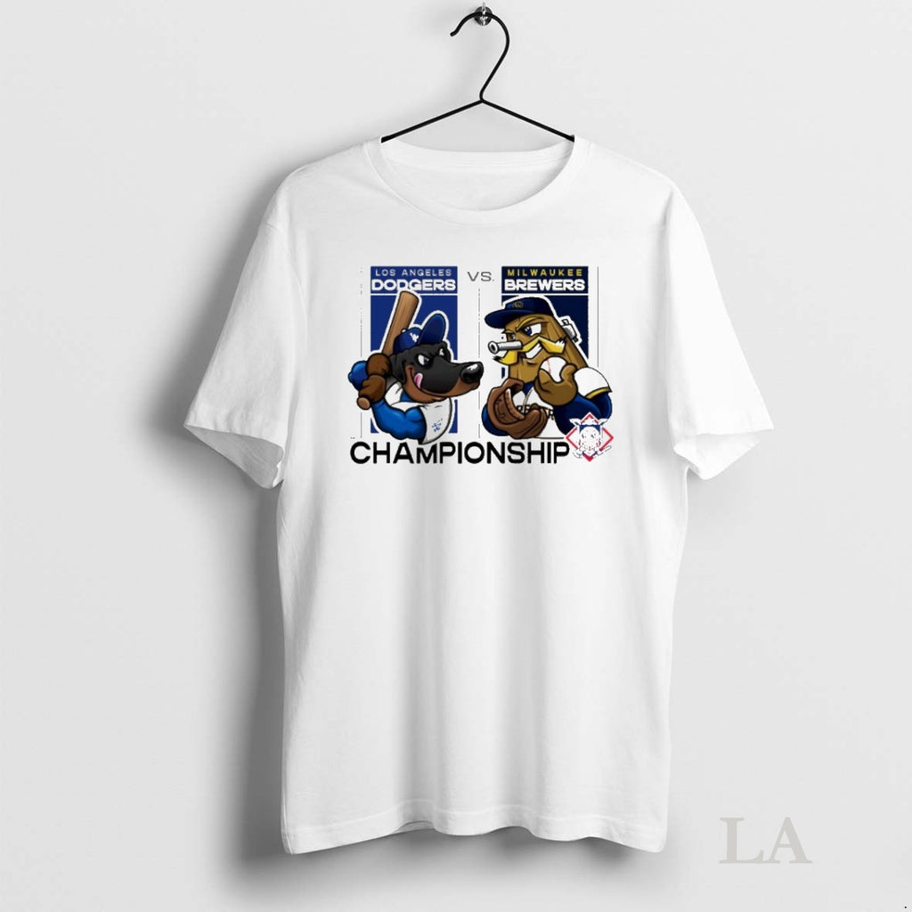 Original Los Angeles Dodgers Vs Milwaukee Brewers National Championship 2025 Mascot