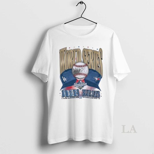 Original Los Angeles Dodgers Vs Toronto Blue Jays Ws Participant Dueling Caps