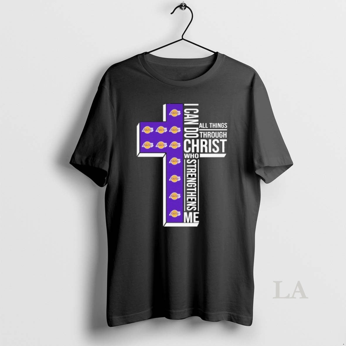 Original Los Angeles Lakers I Can Do All Things Through Christ Who Strengthen Me