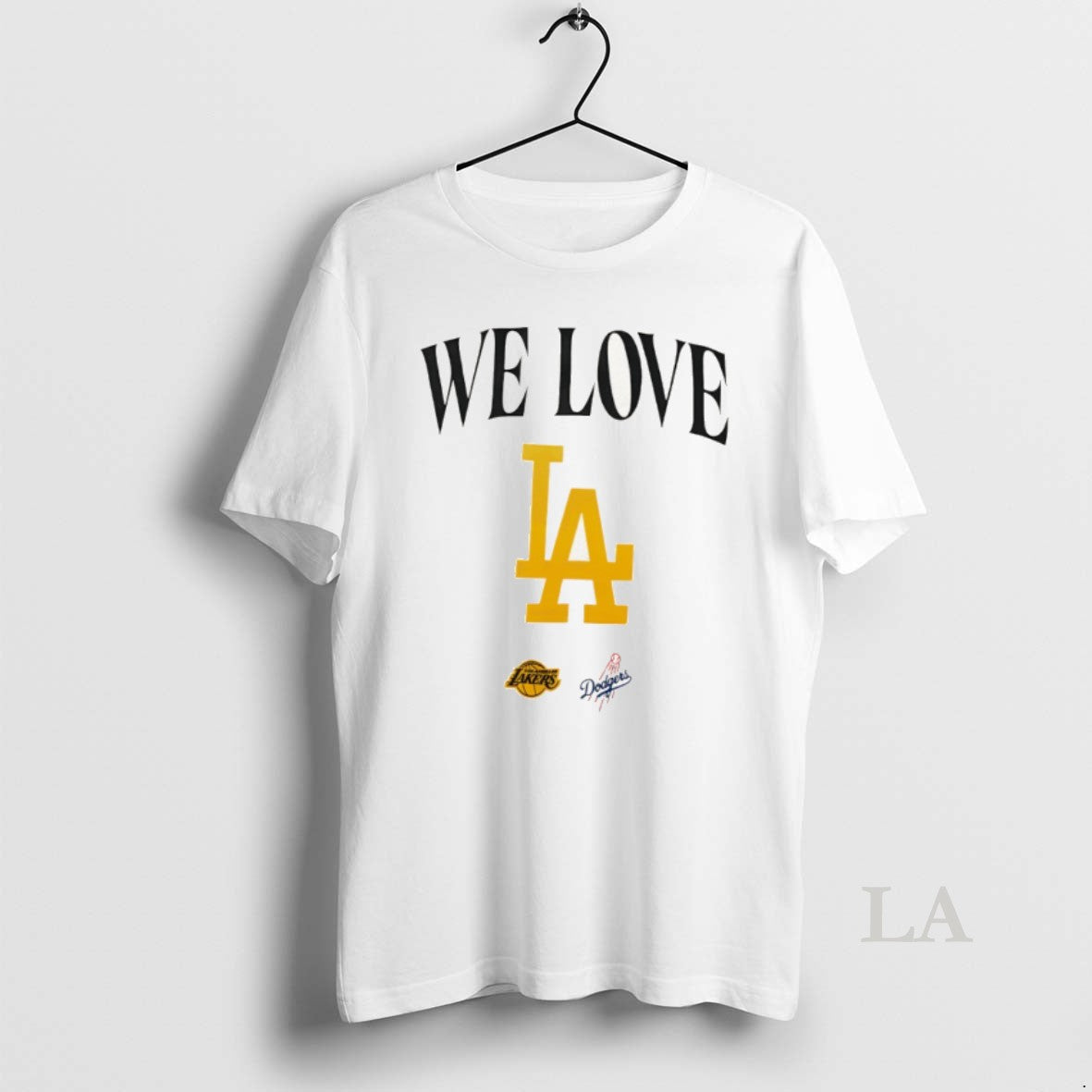 Original Los Angles Dodgers X Los Angeles Lakers We Love La Dodgers World Series Champions