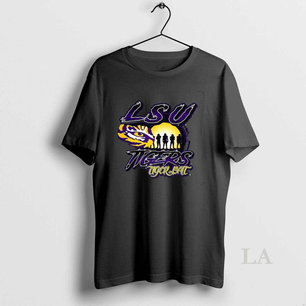 Original Louisiana State University Tigers Football Tiger Bait Silhouette Player