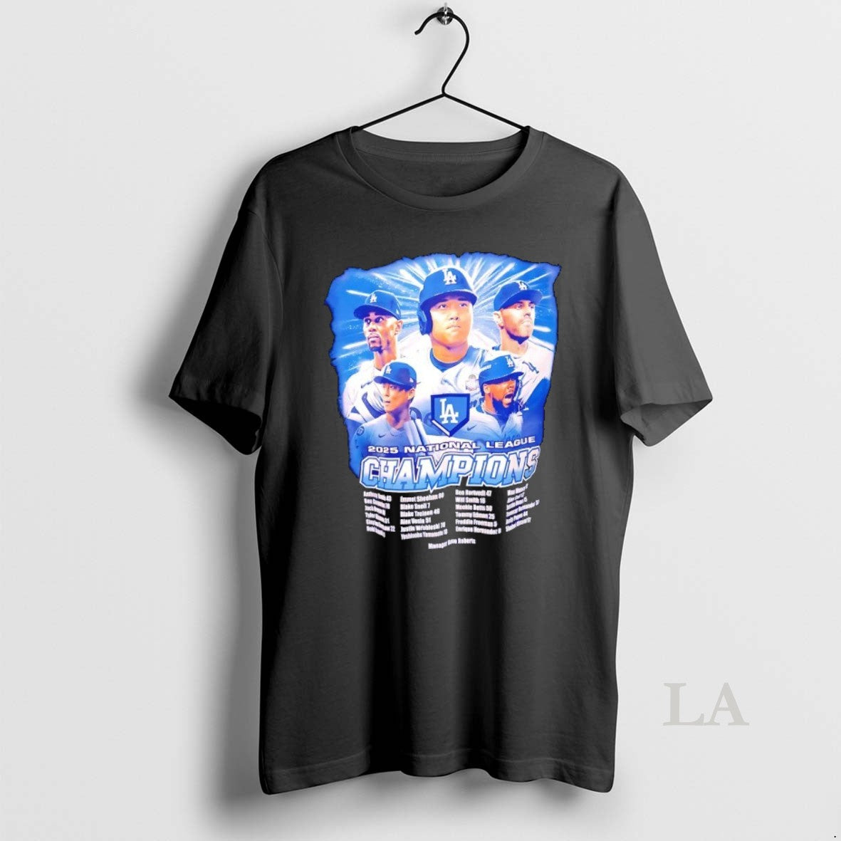 Original Mlb Back 2 Back 2025 World Series Los Angeles Dodgers National League Champions