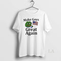 Original Make Goys Great Again Pepe The Frog American Flag
