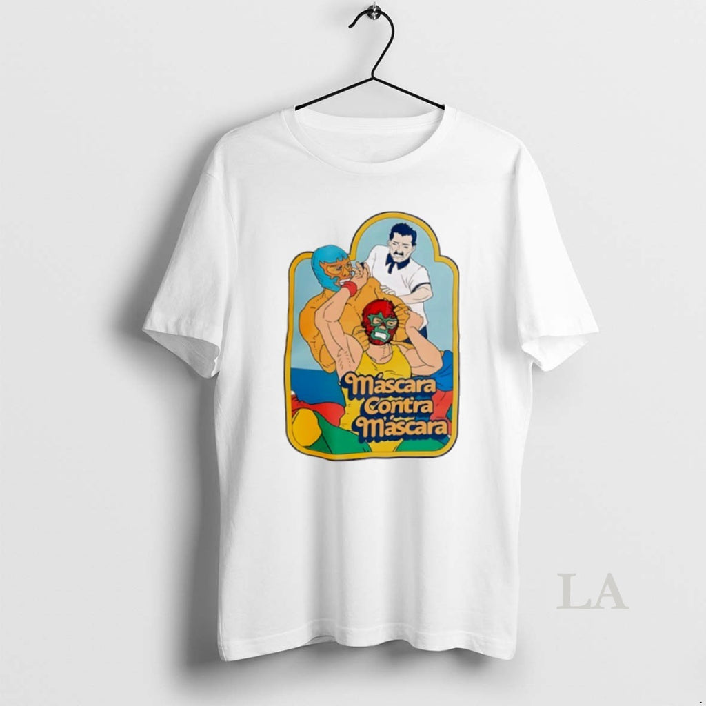 Original Mascara Contra Mascara Lucha Libre Graphic
