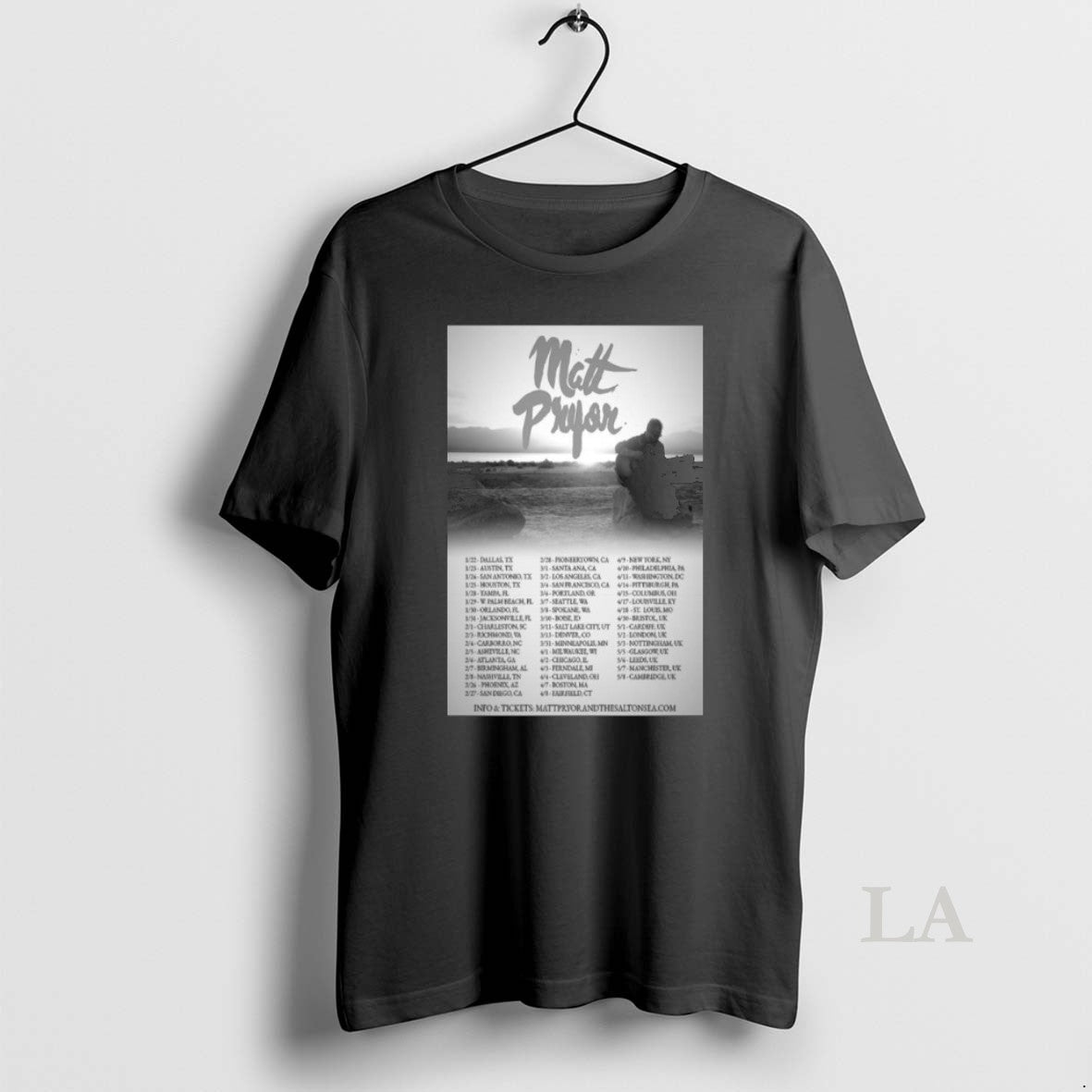 Original Matt Pryor The Salton Sea Tour 2026 Long Sleve