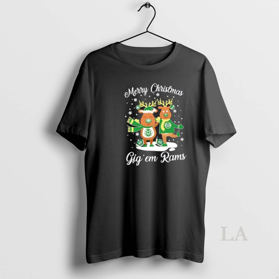 Original Merry Christmas Gig Em Colorado State Rams
