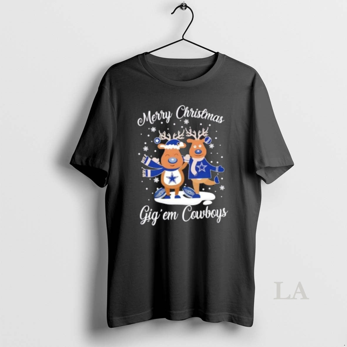 Original Merry Christmas Gig Em Dallas Cowboys Football