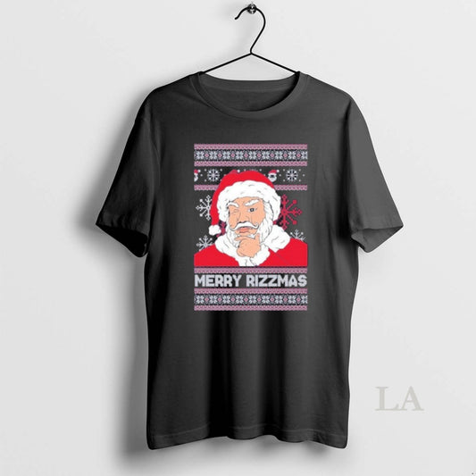 Original Merry Rizzmas Santa Claus Ugly