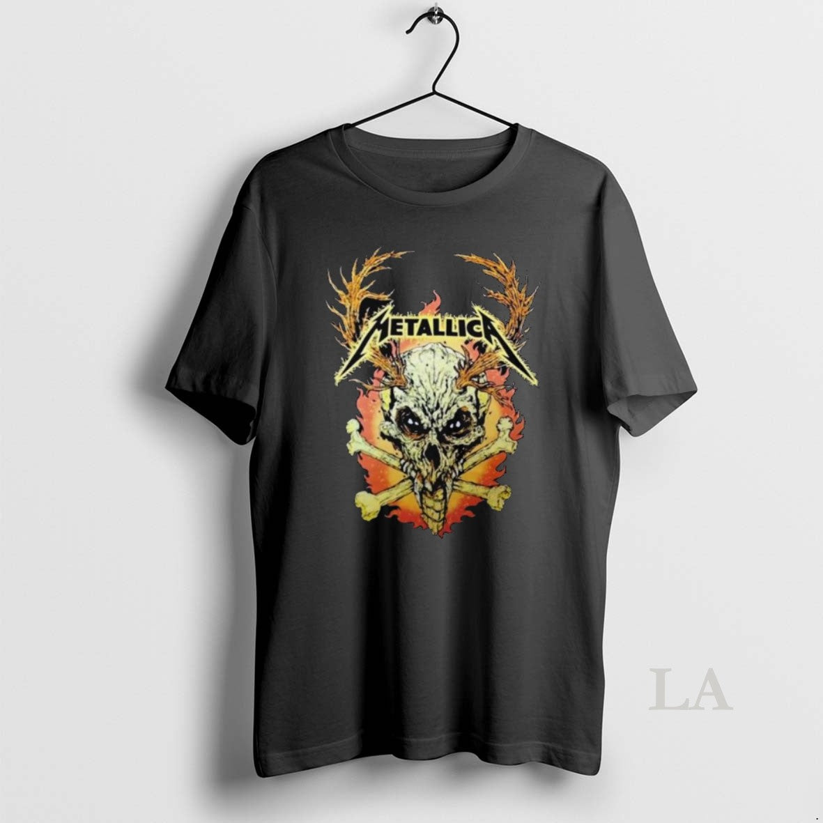 Original Metallica M72 World Tour 2025 2026 Flame Skull Dates Back Long Sleve