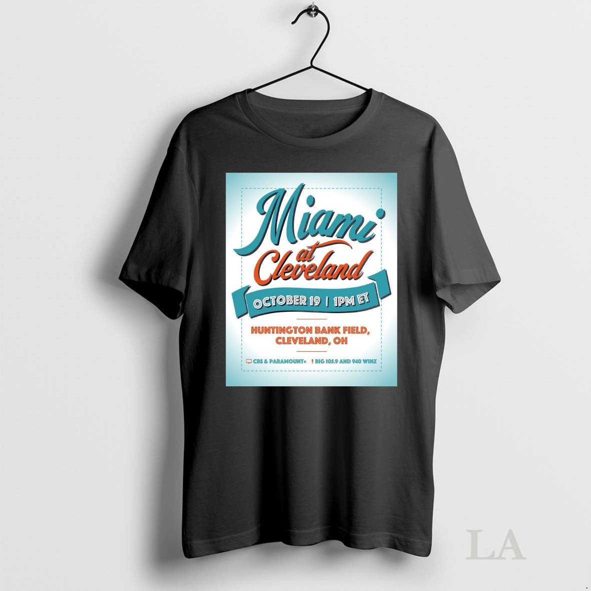 Original Miami At Cleveland October 19 2025 Huntington Bank Field Cleveland Oh Tee Sweater