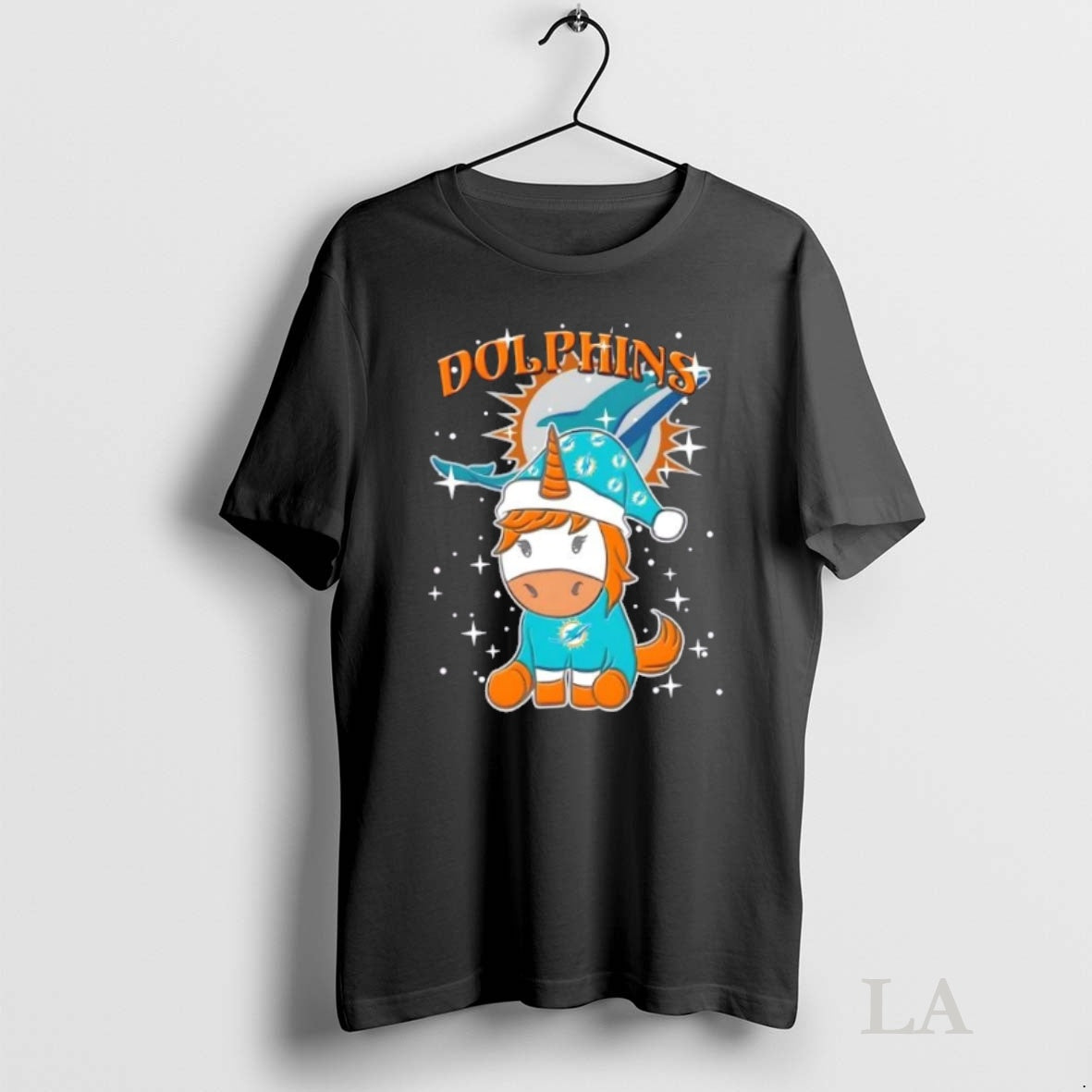Original Miami Dolphins Football X Unicorn Merry Christmas