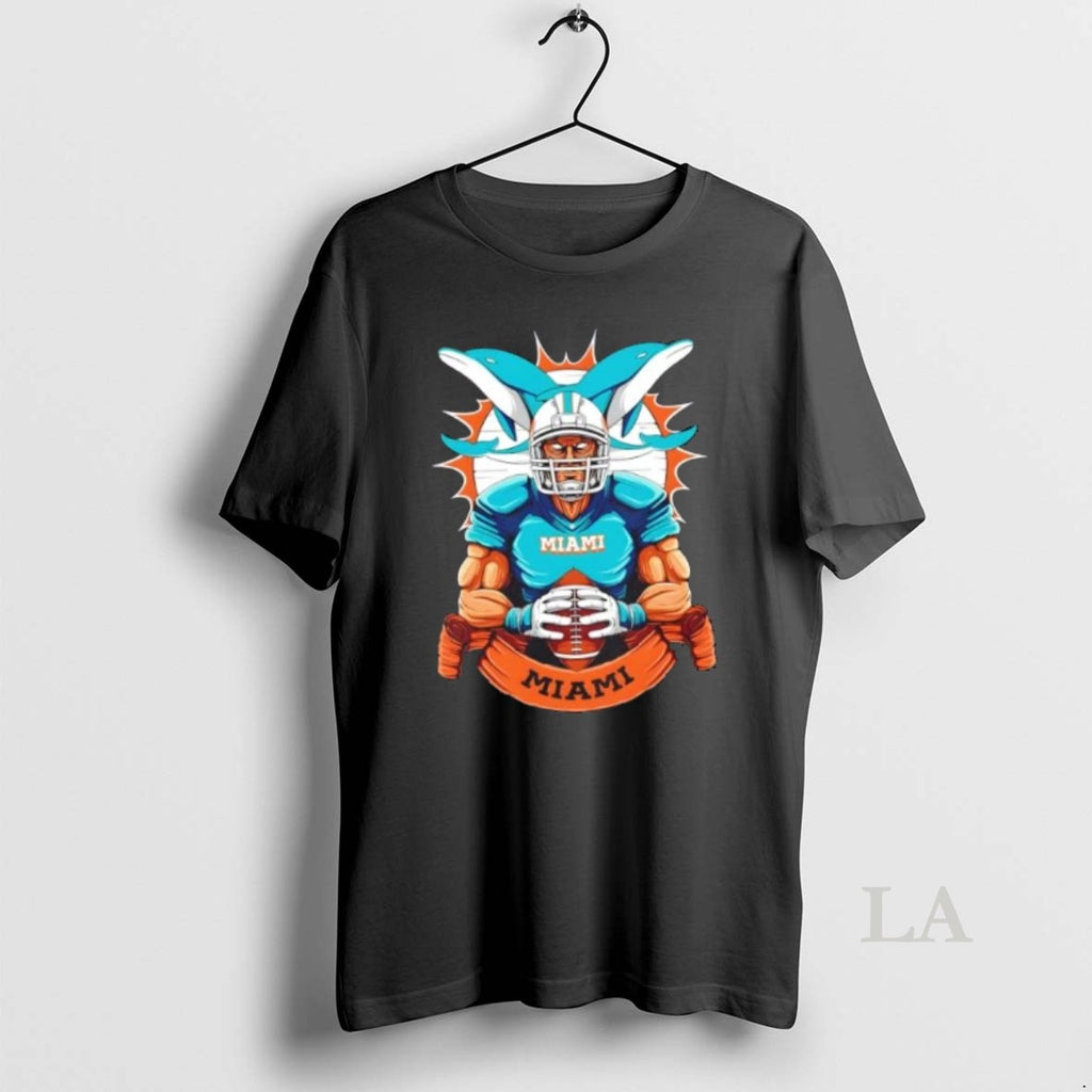 Original Miami Dolphins War Football Mascot