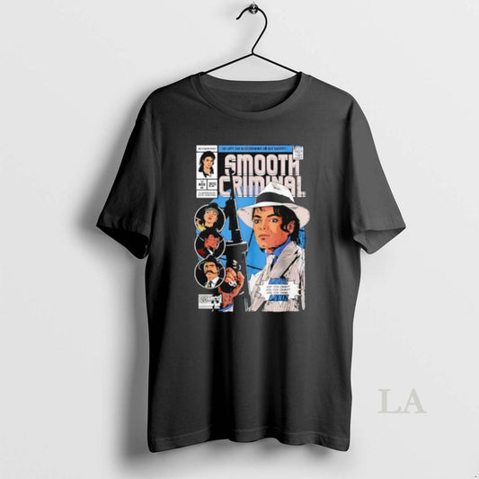 Original Michael Jackson Smooth Criminal Retro Comic Graphic