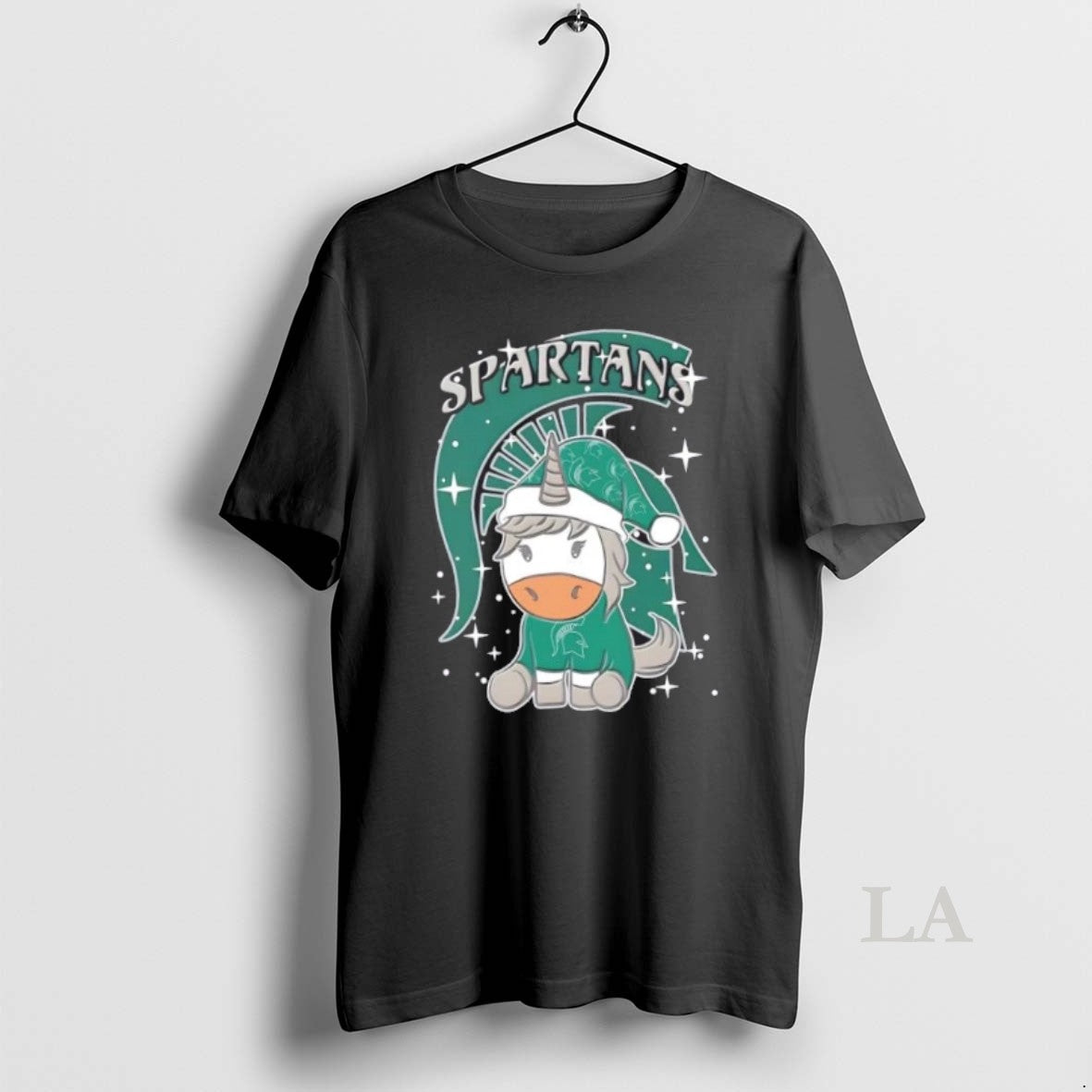 Original Michigan State Spartans Football X Unicorn Merry Christmas