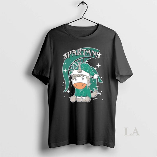 Original Michigan State Spartans Football X Unicorn Merry Christmas