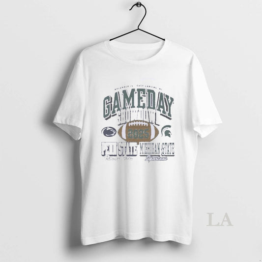 Original Michigan State Vs Nittany Lions Football Gameday Showdown 2025 November 15th
