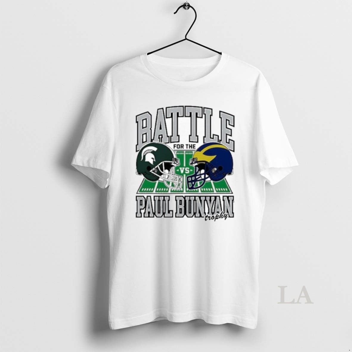 Original Michigan Vs Michigan State 2025 Battle For The Paul Bunyan Trophy