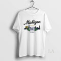 Original Michigan Wolverines Football Chicago Skyline