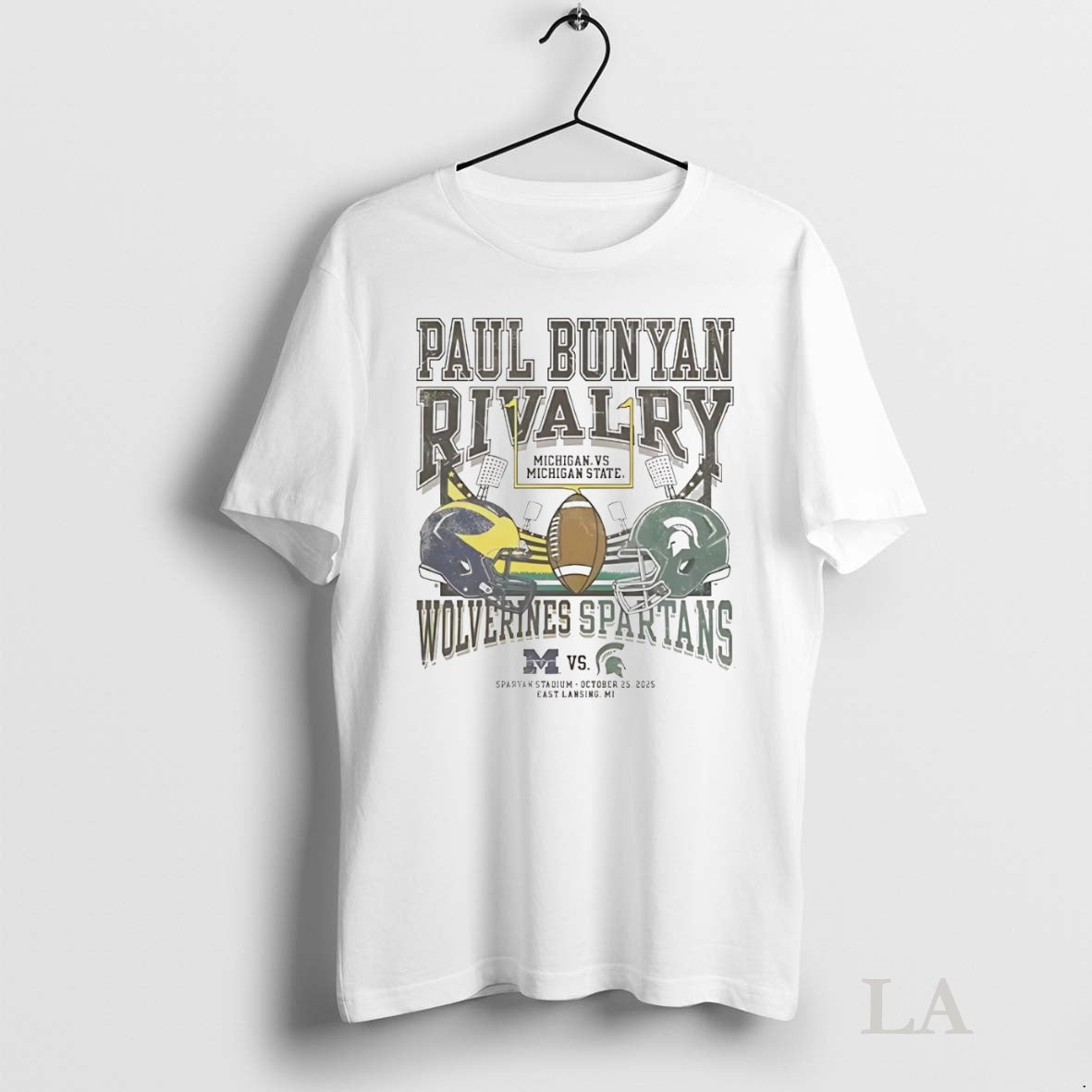 Original Michigan Wolverines Vs Spartans Paul Bunyan Trophy Rivalry 2025