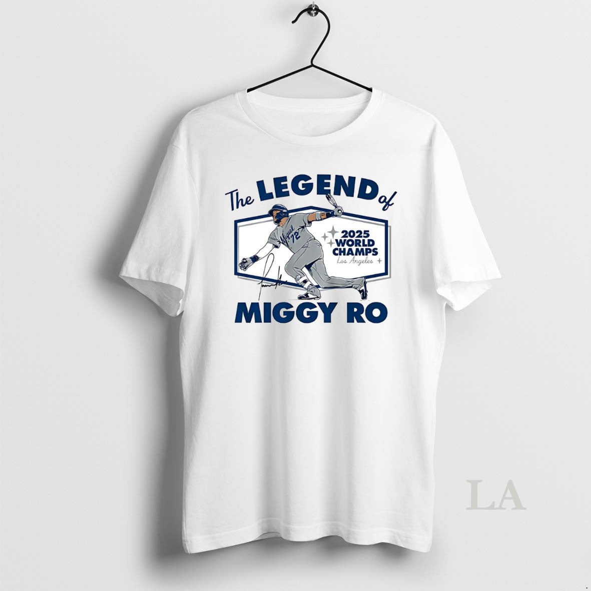 Original Miguel Rojas The Legend Of Miggy Ro La Dodgers World Champs 2025