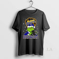 Original Milwaukee Brewers Baseball Grinch Holding Helmet Christmas