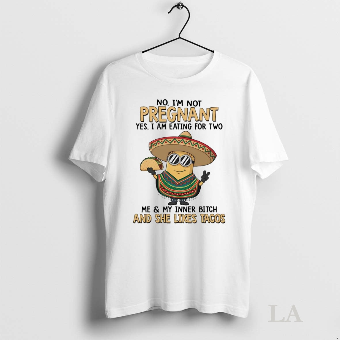 Original Minion No Im Not Pregnant Yes I Am Eating For Two