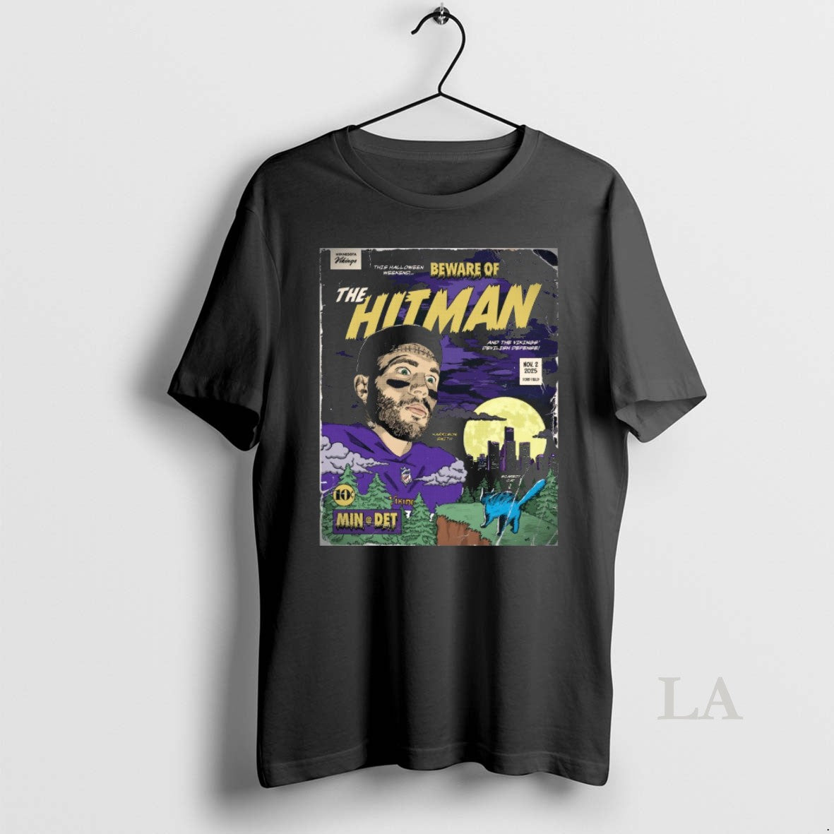 Original Minnesota Vikings Vs Detroit Lions Beware Of The Hitman November 2 2025