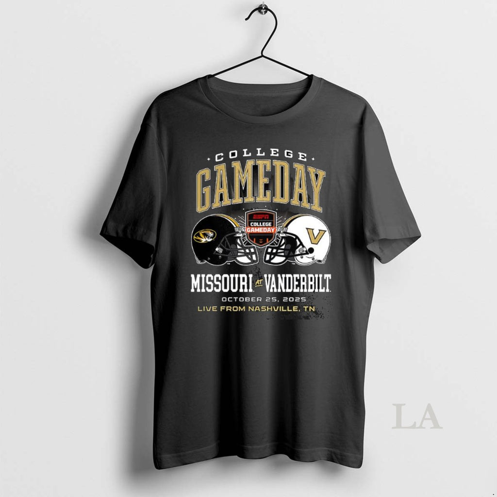 Original Missouri Tigers Vs Vanderbilt Commodores Football College Gameday Helmet
