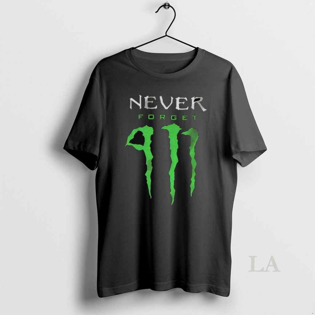 Original Monster 9 11 Never Forget Logo