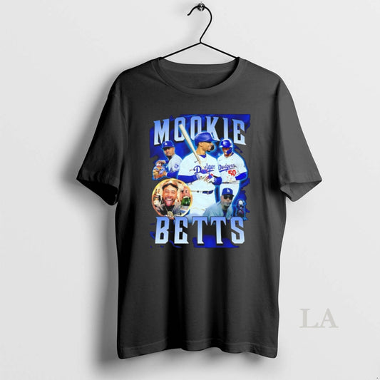 Original Mookie Betts Los Angeles Dodgers 2025 World Champs 90s Bootleg