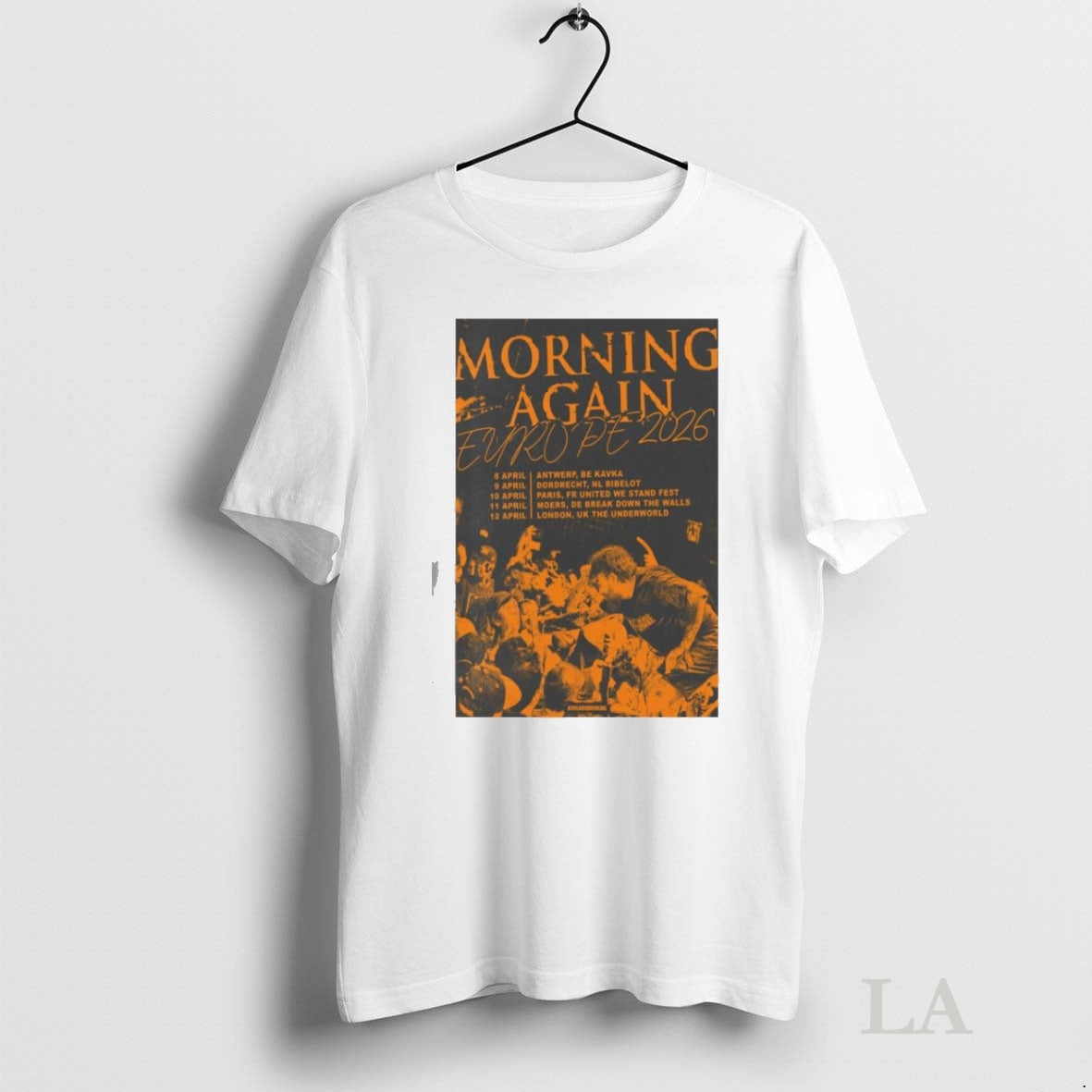 Original Morning Again Europe Tour April 2026 Tee Sweater