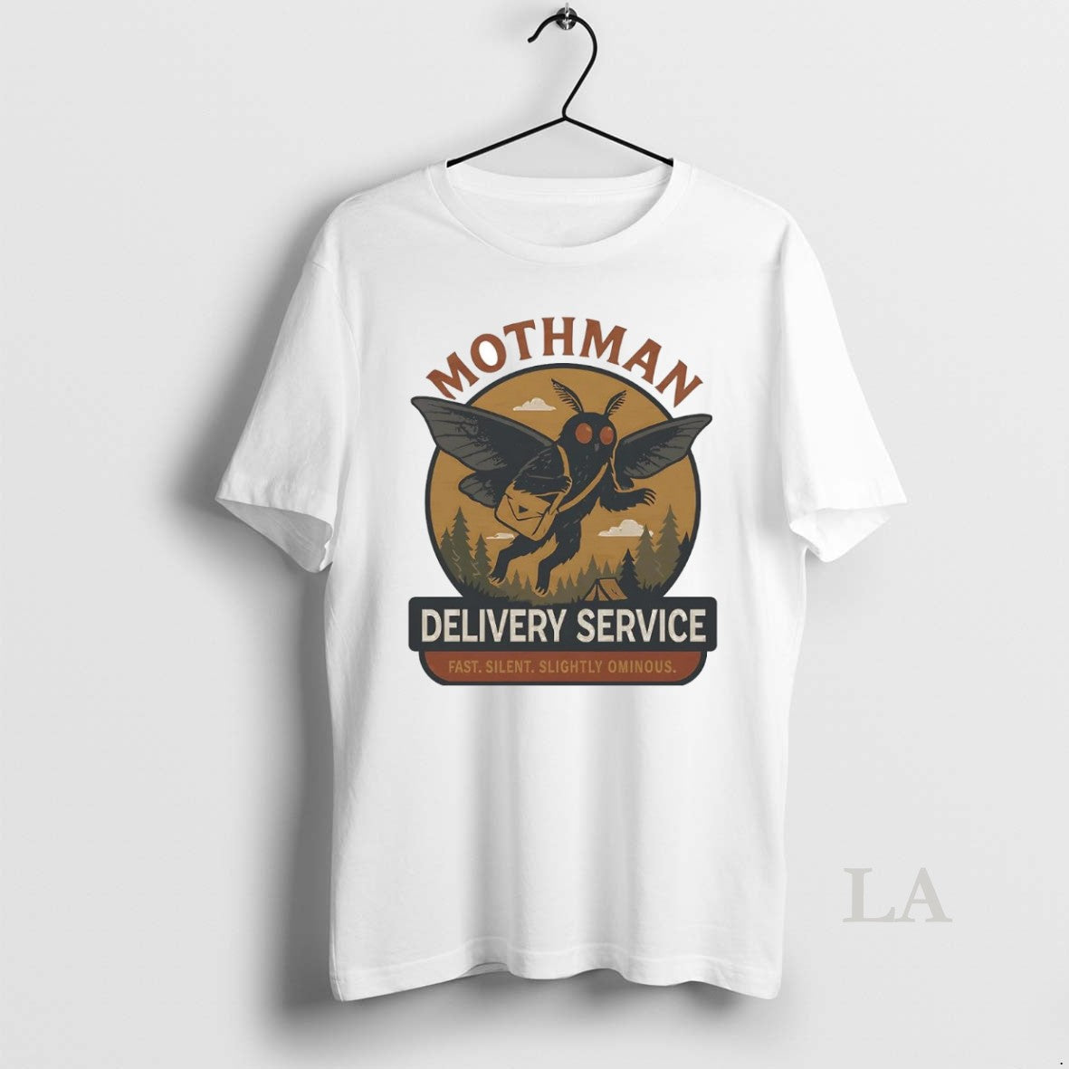 Original Mothman Delivery Service Fast Silent Slightly Ominous