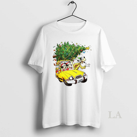 Original Mouse And Friends Truck Christmas Tree Merry Christmas