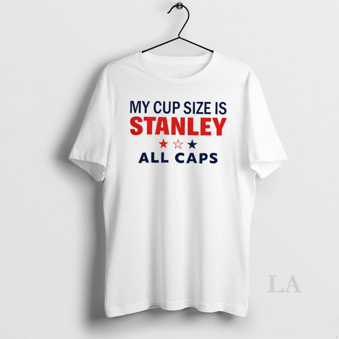 Original My Cup Size Is Stanley All Caps