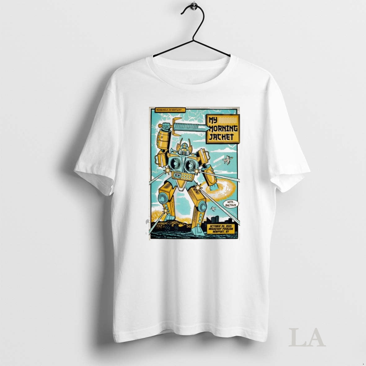 Original My Morning Jacket Megacorp Pavilion In Newport Ky Oct 20 2025 Tee Sweater