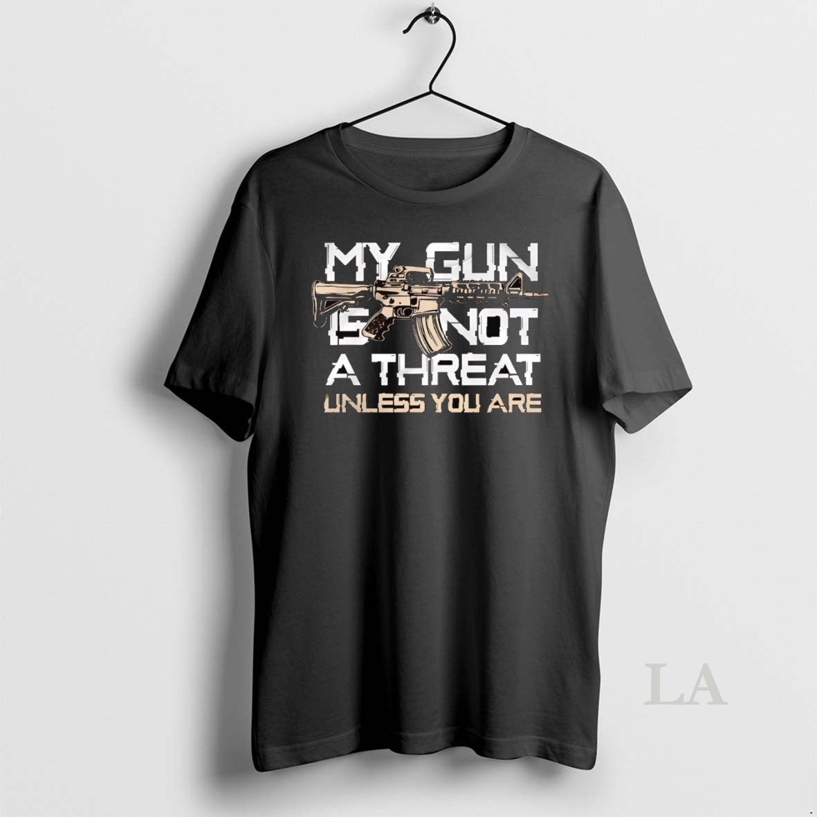 Original My Gun Is Not A Threat Unless You Are