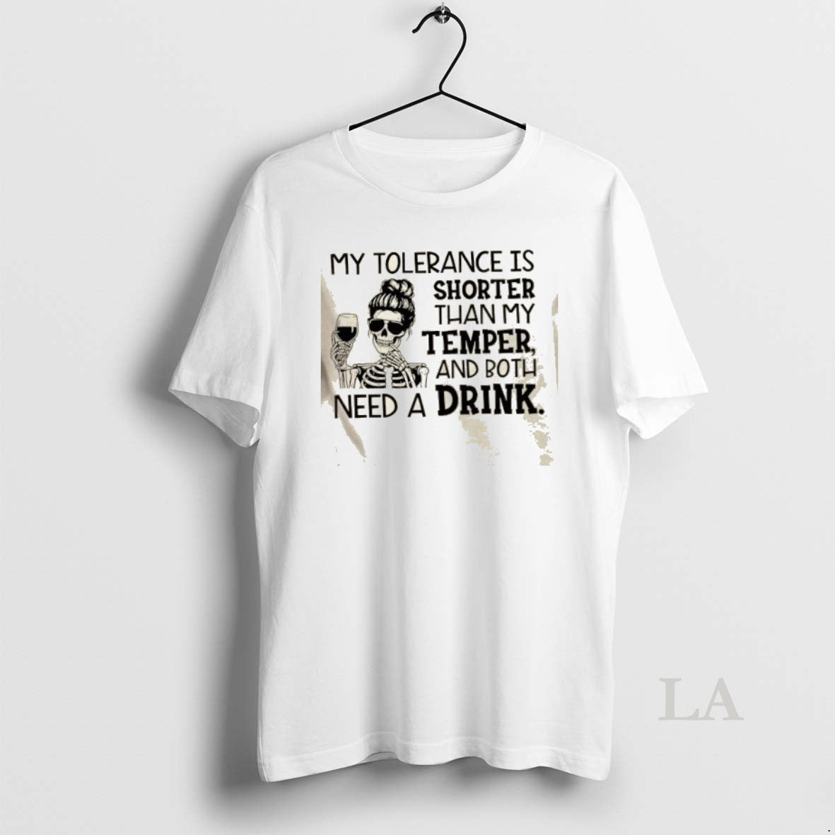 Original My Tolerance Is Shorter Than My Temper And Both Need A Drink