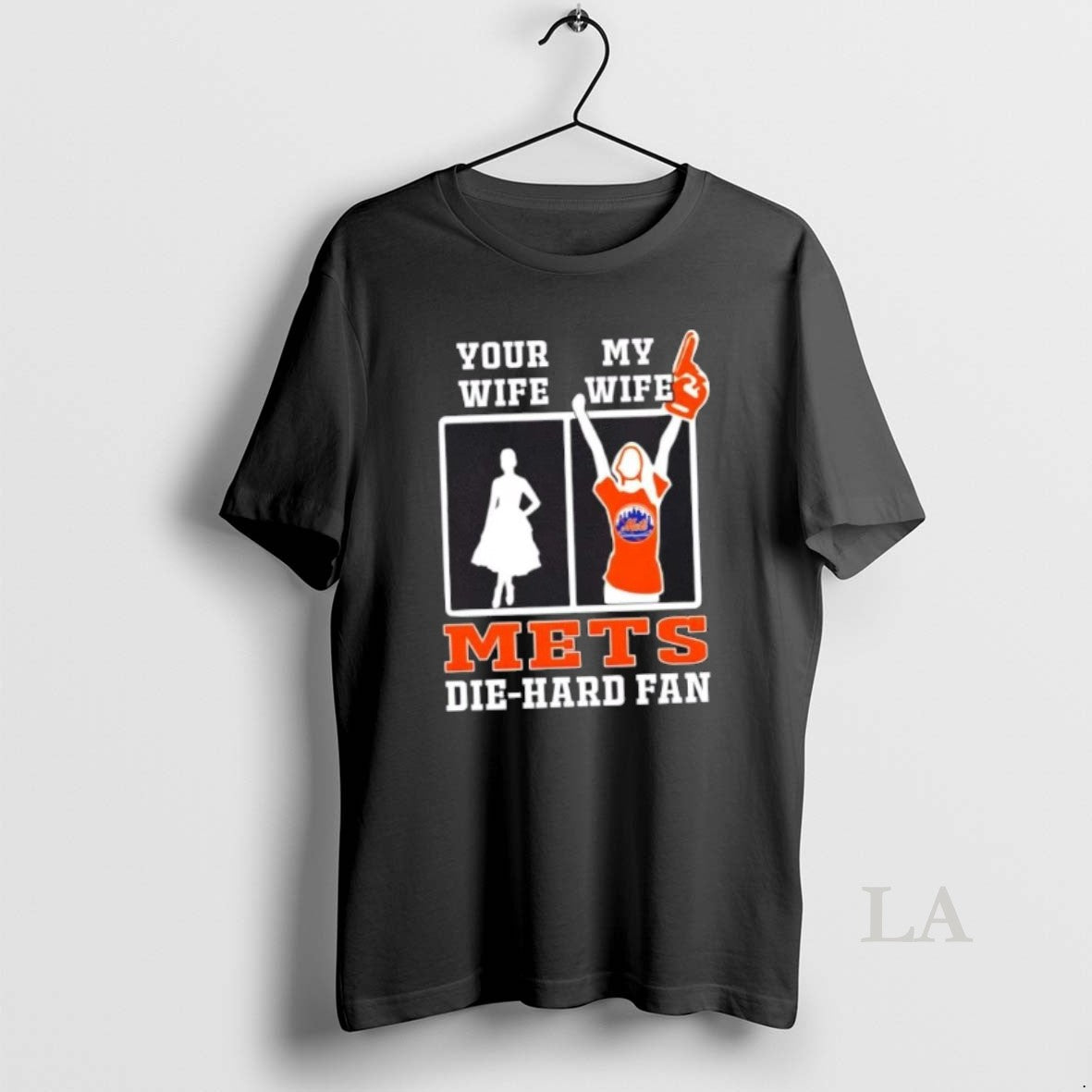 Original My Wife New York Mets Baseball Die Hard Fan