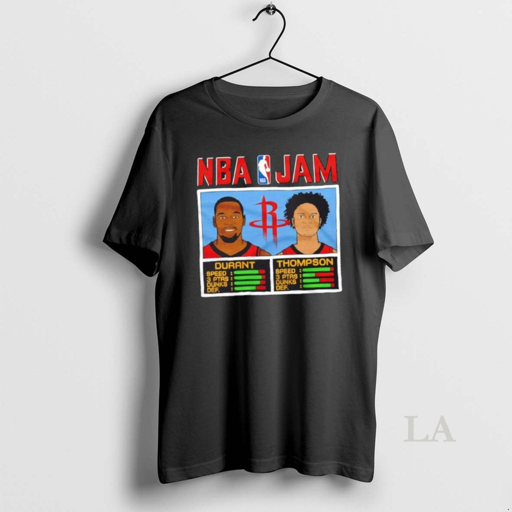 Original Nba Jam Houston Rockets Durant And Thompson