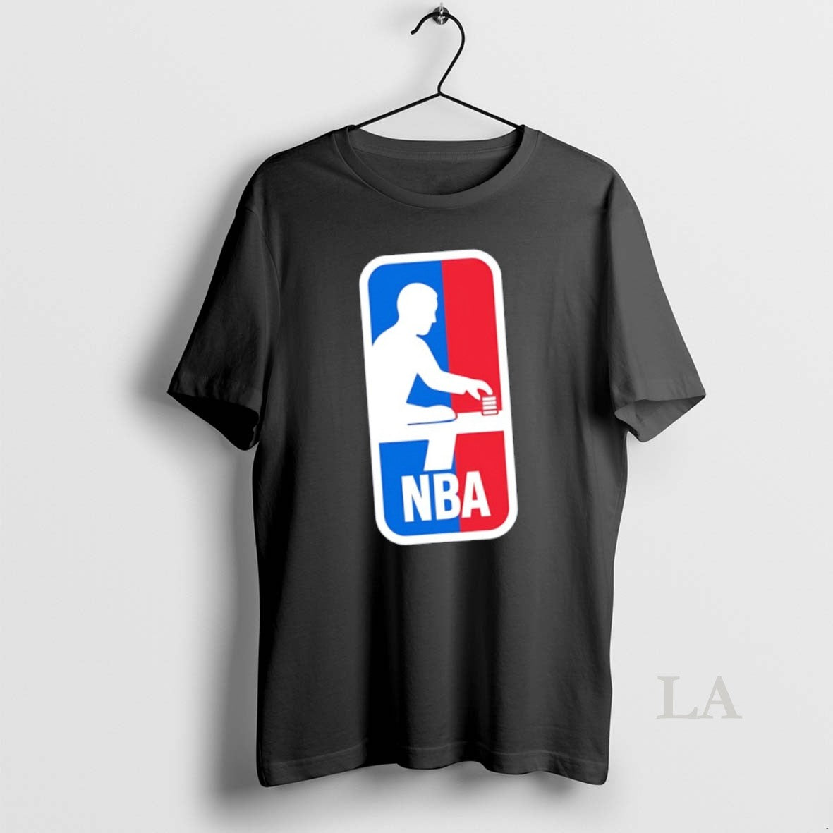 Original Nba Logo Parody