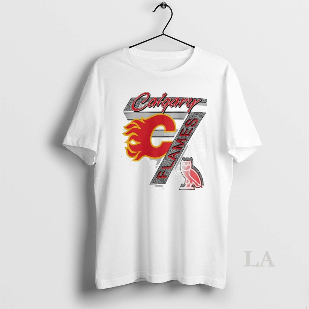 Original Nhl Calgary Flames Hockey X Ovo Logo