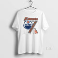 Original Nhl Edmonton Oilers Hockey X Ovo Logo