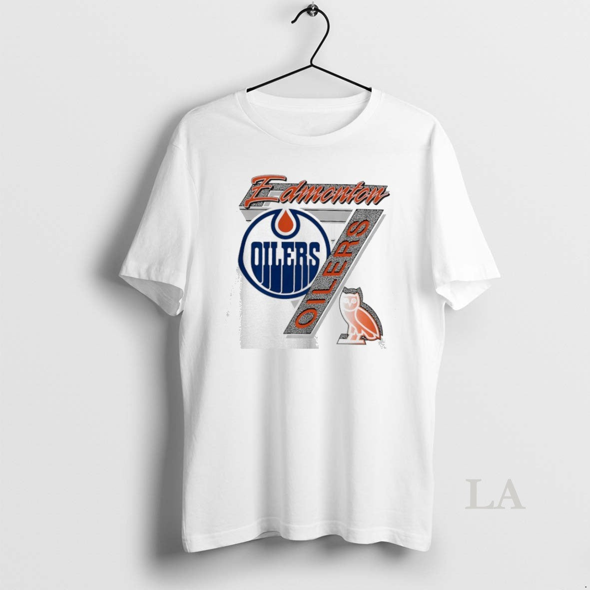 Original Nhl Edmonton Oilers Hockey X Ovo Logo